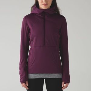 Lululemon Run for Cold Pullover Jacket Size 4